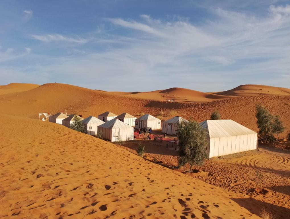 campamento desierto marruecos