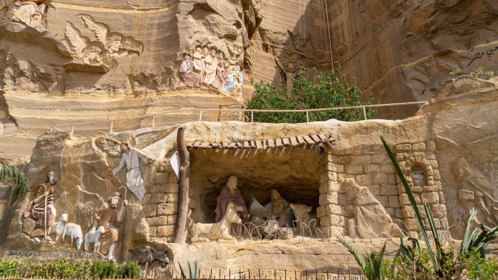 Monasterio San Simon. Iglesia de la cueva. El Cairo