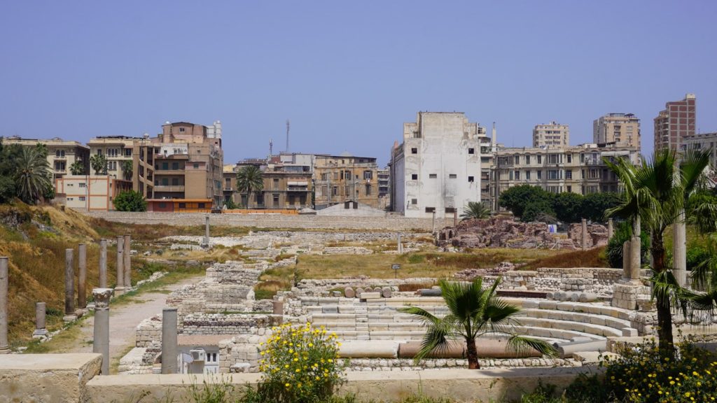 Que ver y hacer en Alejandria. Teatro Romano