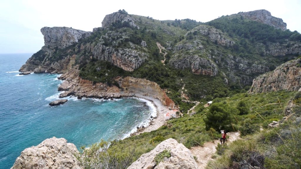 cala moraig.cala llebeig. playa bonita alicante