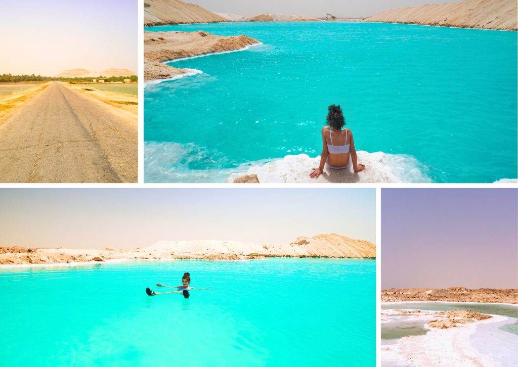 Que ver y hacer en Siwa. Lago salados.